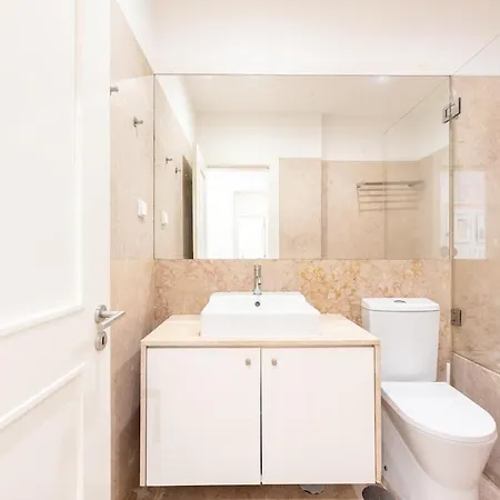 شقة Liberdade Great With Ac Garage Lisboa