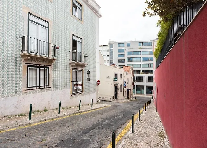 Appartamento Liberdade Great With Ac Garage Lisbona